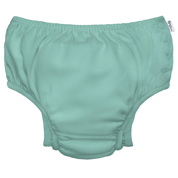 Eco Snap Swim Diaper with Gussets - Mint