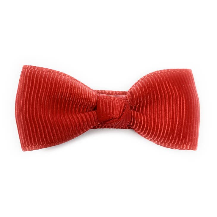Diya Ribbon Bow Pigtail Hair Clips - Various Colors