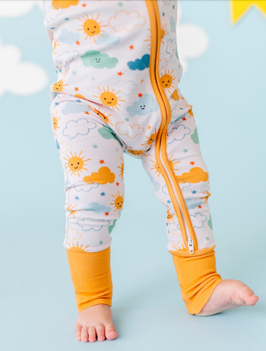 Bamboo Convertible Sleeper - Sunny