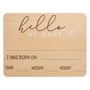 Baby Arrival Milestone Photo Prop