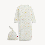 Modal Magnetic Gown & Hat - Nursery Magic