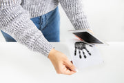 Black Handprint or Footprint Clean-Touch Ink Kit