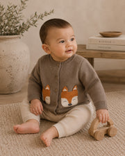Fox Pocket Baby Knit Cardigan Sweater