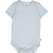 Cozy Me Short Sleeve Bodysuit - Balsam Blue