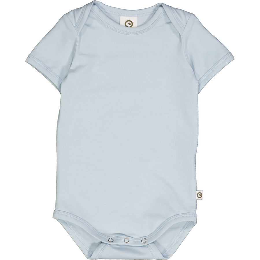Cozy Me Short Sleeve Bodysuit - Balsam Blue