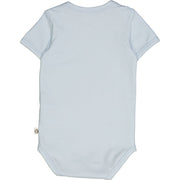 Cozy Me Short Sleeve Bodysuit - Balsam Blue