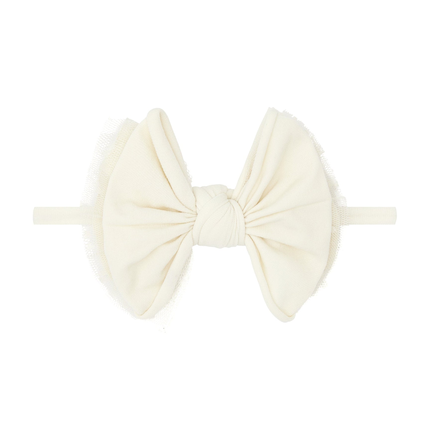 Layered Fab Skinny Tulle Headband - Various Colors