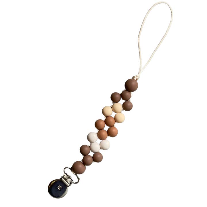 Grande Finn Pacifier Clip - Various Colors