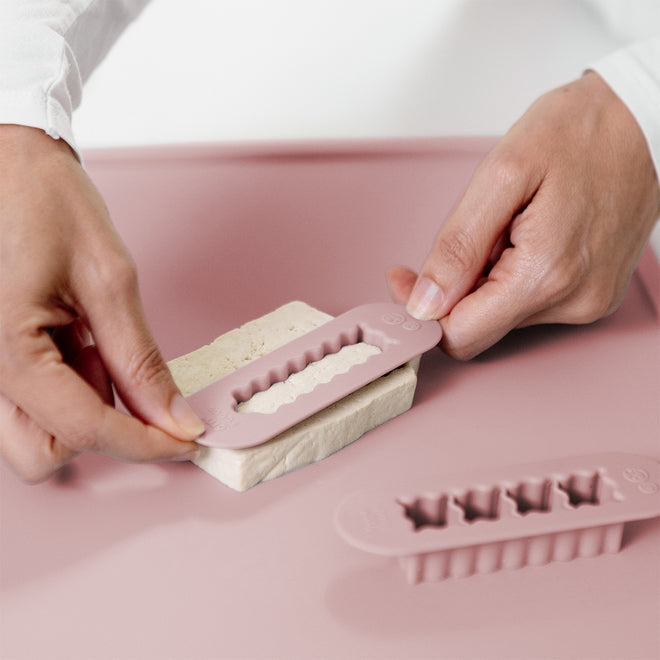 Baby-Lead Weaning Food Cutters - Blush