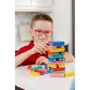 Wild Wobble! Wooden Tumbling Tower