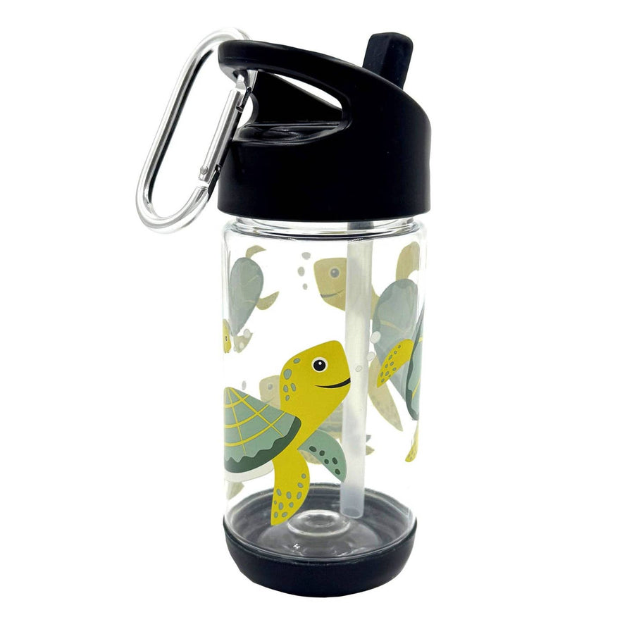 Clear Tritan Flip & Sip - Sea Turtle