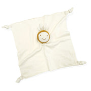 Organic Baby Lovey Security Blanket Cuddle Cloth - Honey Bee
