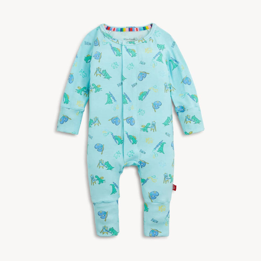 Modal Magnetic Convertible Coverall - Sketch A Saurus