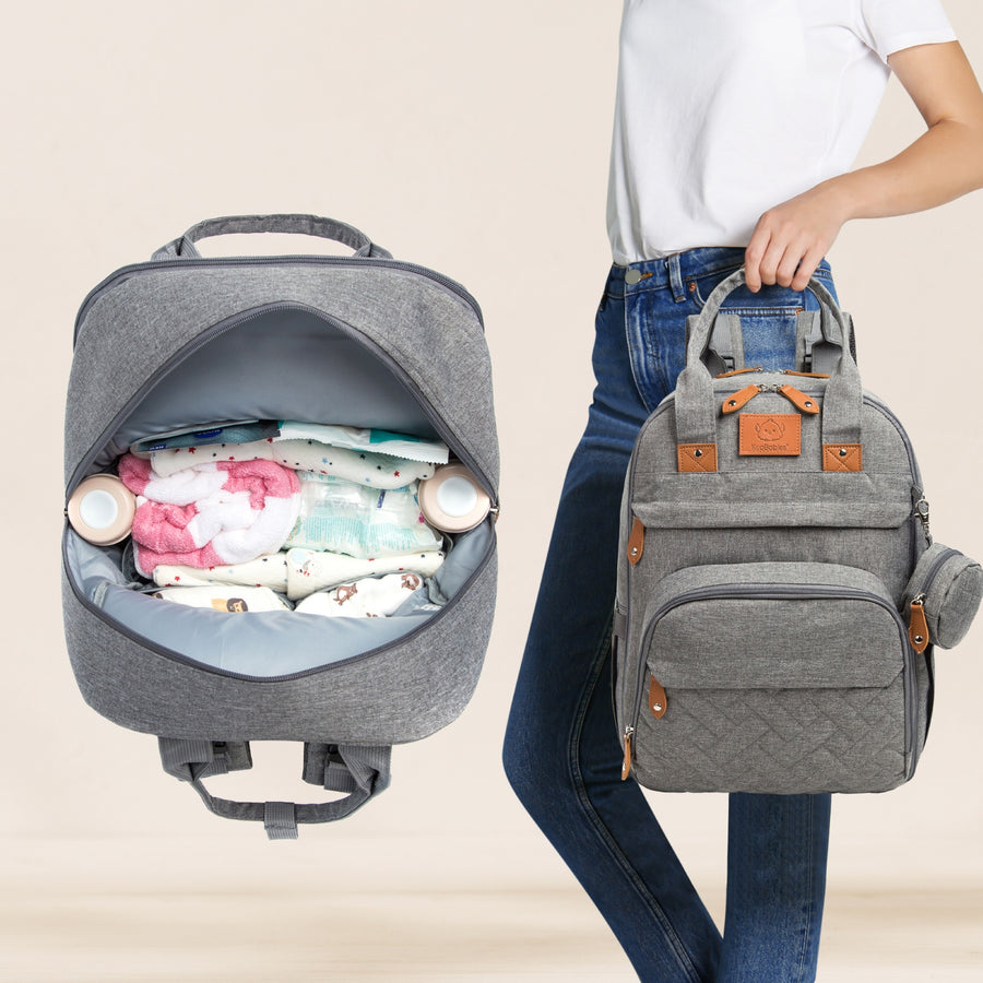 Rove Diaper Backpack - Classic Gray