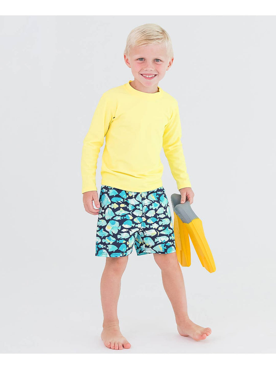 Fish Friends Swim Trunks