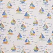 Short Sleeve Sailor Romper - Sailing Sketchy Waters