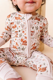 Bamboo Convertible Romper - Woodland Whimsy