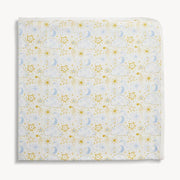 Modal Baby Blanket - Star Signs Blue