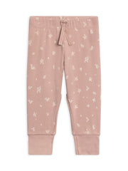 Charlie Ribbed Joggers - Amaya Floral/Mauve