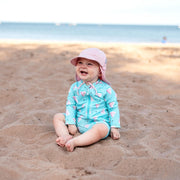 Long Sleeve UV Jumpsuit - Watermelon