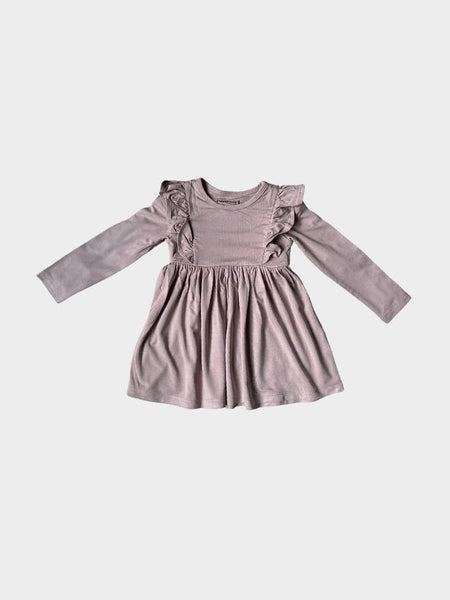 Girl's Ruffle Dress - Lilac