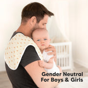 Organic Urban Burp Cloths - Roarsome - Set of 5