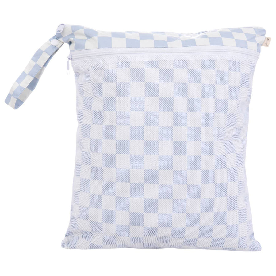 Dual-Compartment Wet/Dry Bag with Mesh Pocket - Various Patterns