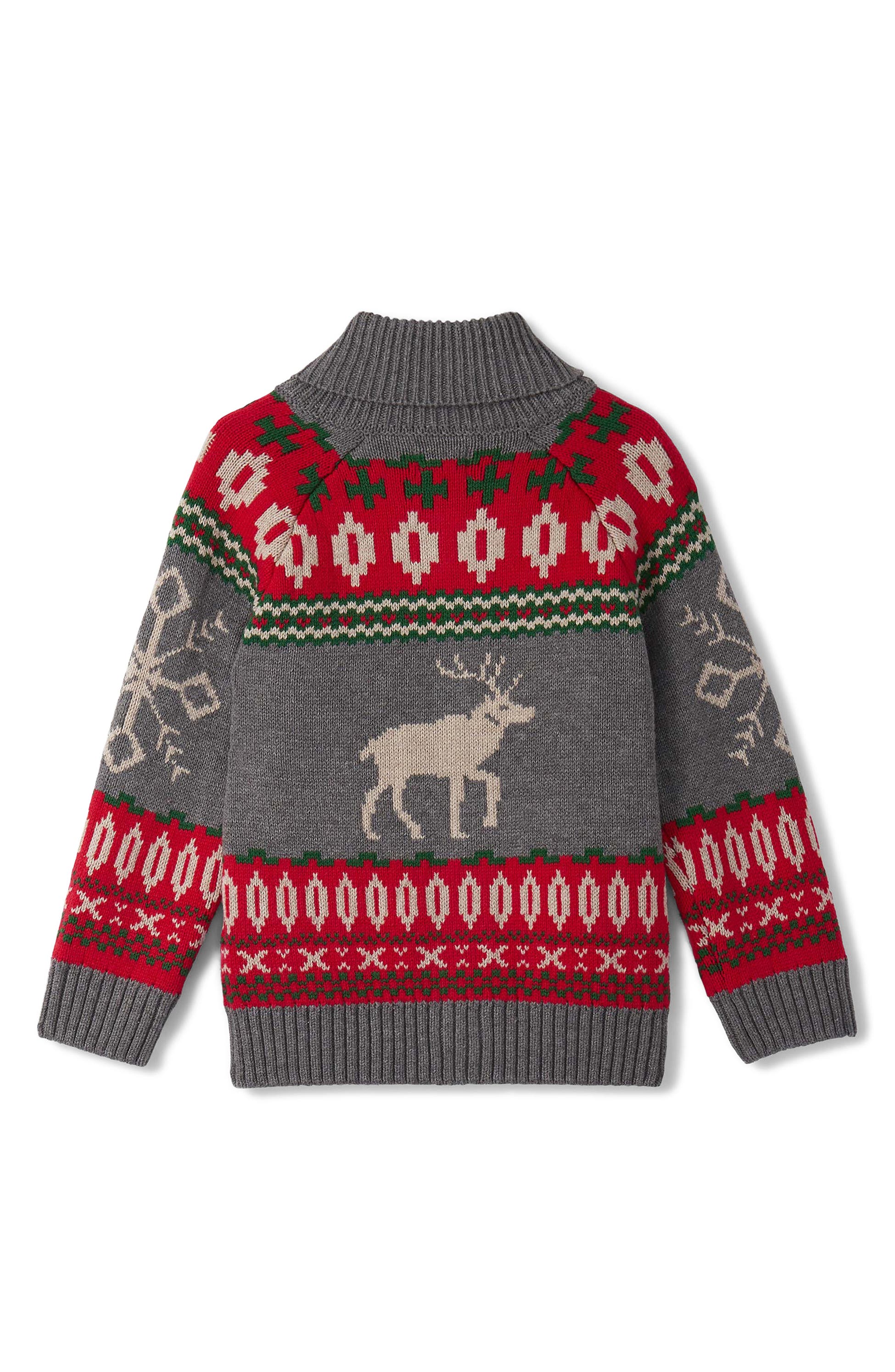 Winter Elk Shawl Collar Cardigan - Athletic Grey Melange