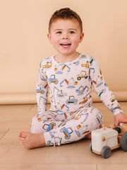 Two Piece Pajama Set - Little Builder