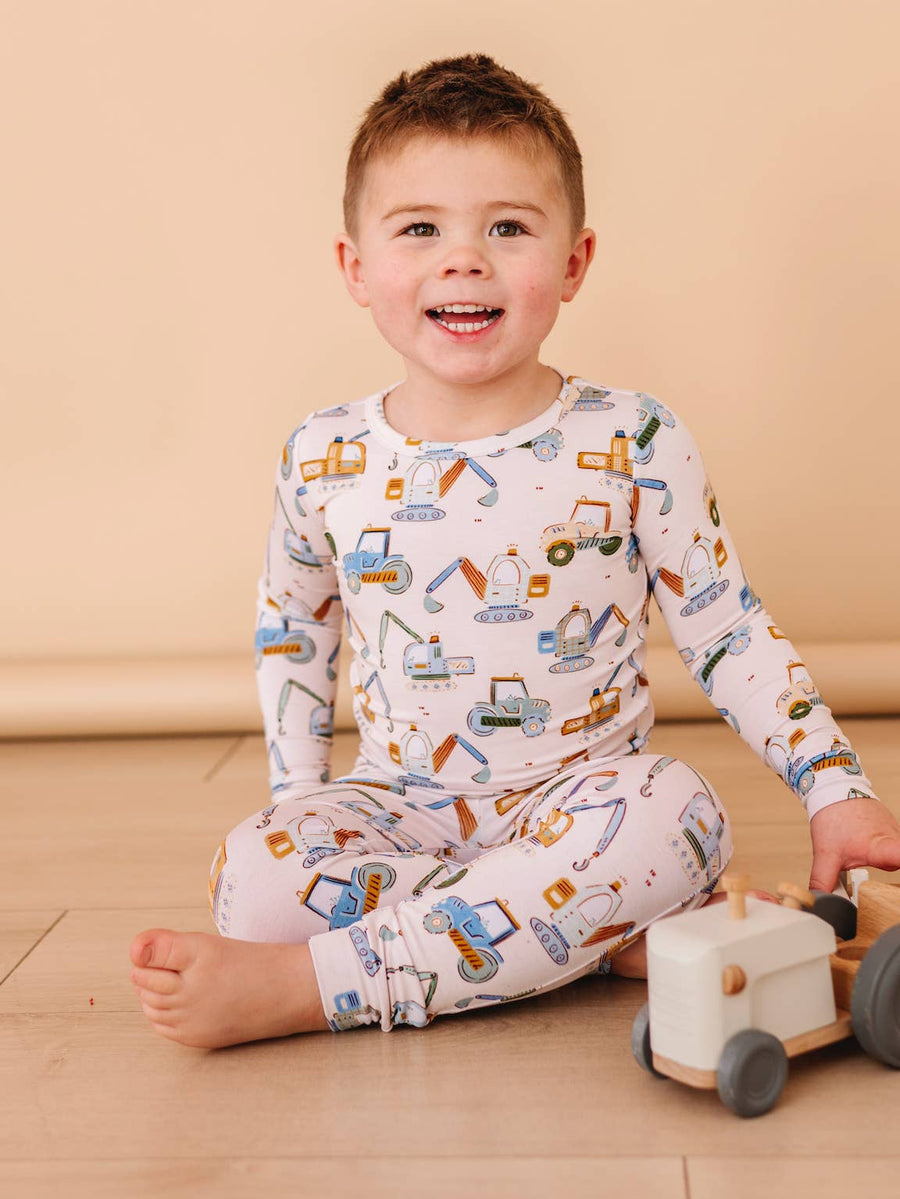 Two Piece Pajama Set - Little Builder