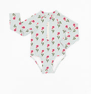 Rash Guard Swimsuit - Seaside Blooms