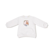 Oversized Puff Sleeve Sweatshirt and Leggings - Country Calico - Horse Cameo