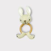 Organic Wooden Ring Rattle - Various Options