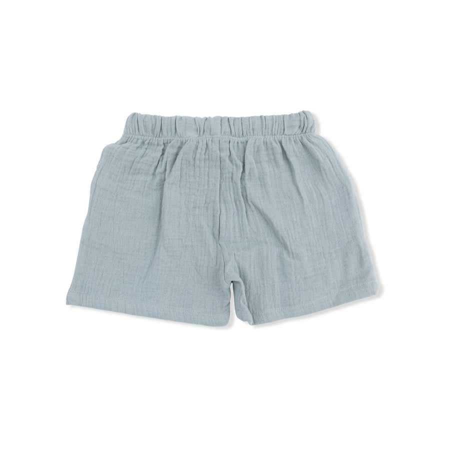 Polo Button Up with Everyday Shorts - Zooming Golf Cart