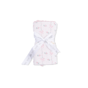 Ruffle Blanket - Dainty Buds and Bows