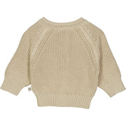 Knit Chunky Cardigan - Oat