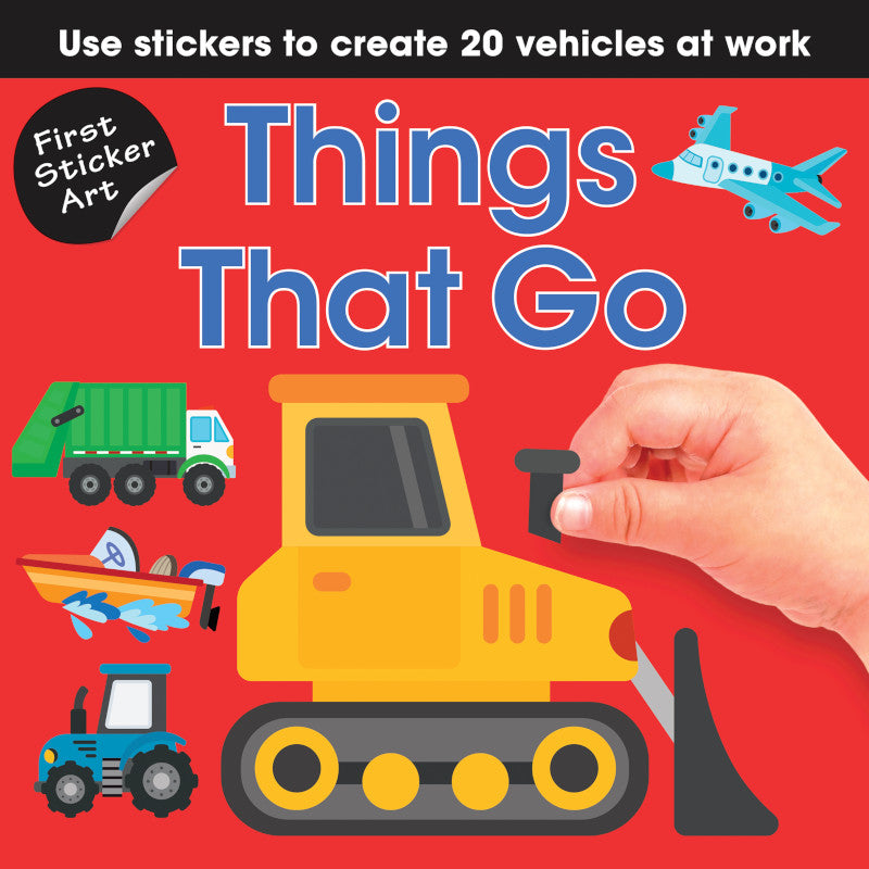 First Sticker Art - Things That Go