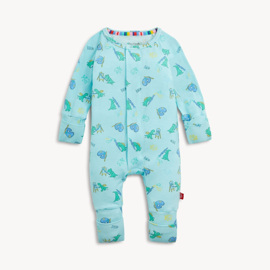 Modal Magnetic Convertible Coverall - Sketch A Saurus