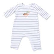 Long Sleeve Snap Shoulder Romper - Mama Mallard