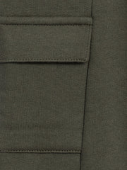 Dallis Fleece Cargo Sweatpants - Pine