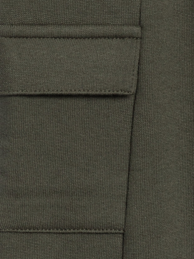 Dallis Fleece Cargo Sweatpants - Pine