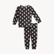 Modal Magnetic Long Sleeve Toddler Pajamas - Lets Go Ghouls