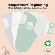 SOOTHE Swaddle Wraps - 3-Pack (Sage)