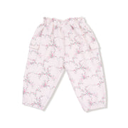 French Terry Fashion Cargo Pants - Antoinette Floral