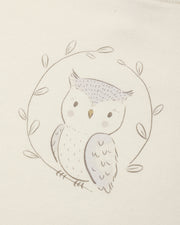 Ruffle Long Sleeve Tee - Baby Owl