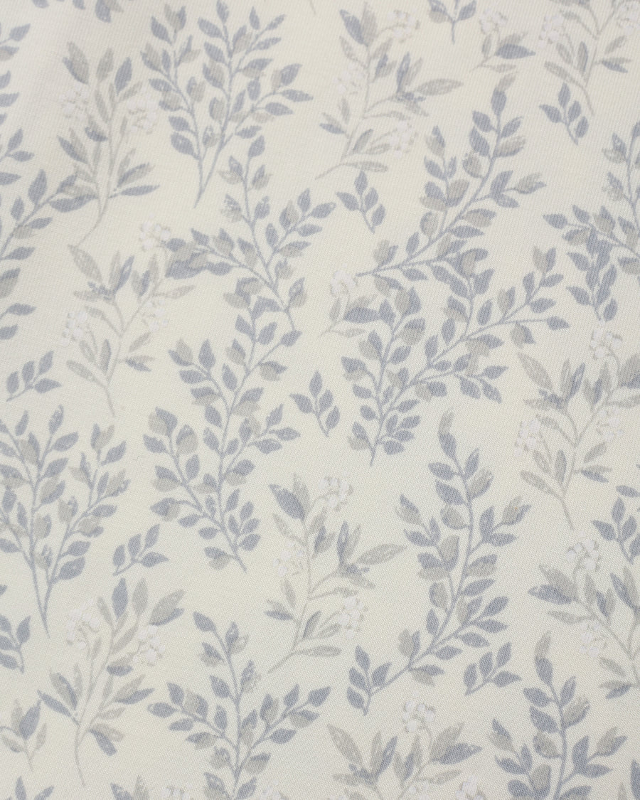 Bamboo Zipped Sleeper - Cloud Floral