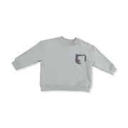 Drop Sleeve Sweatshirt - Dinos French Terry