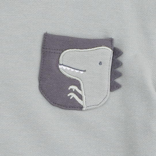 Drop Sleeve Sweatshirt - Dinos French Terry