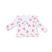 Candy Canes Ruffle Shirt
