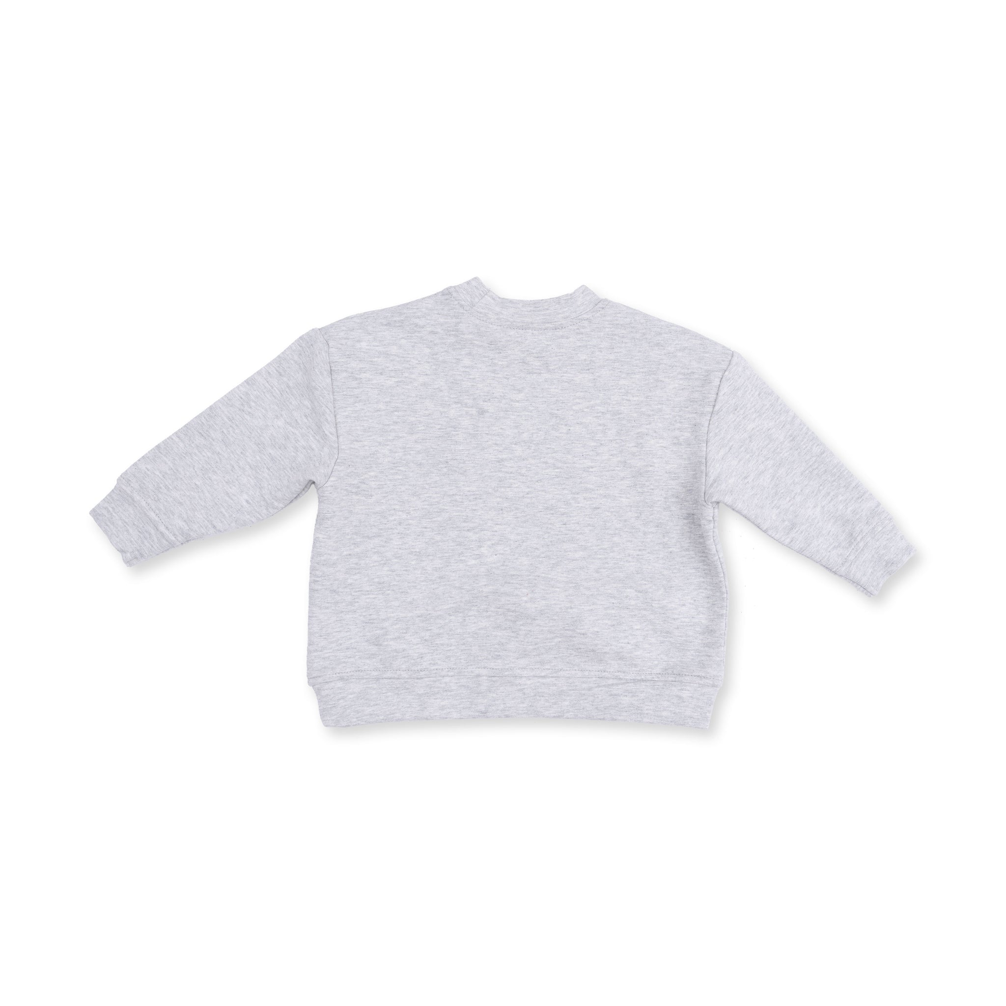 Drop Sleeve Sweatshirt - Ghost - Grey